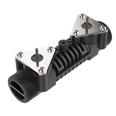1.6Mpa Ultrasonic Flow Transducer DN15 Water Flow Transducer With Plastic Pipe